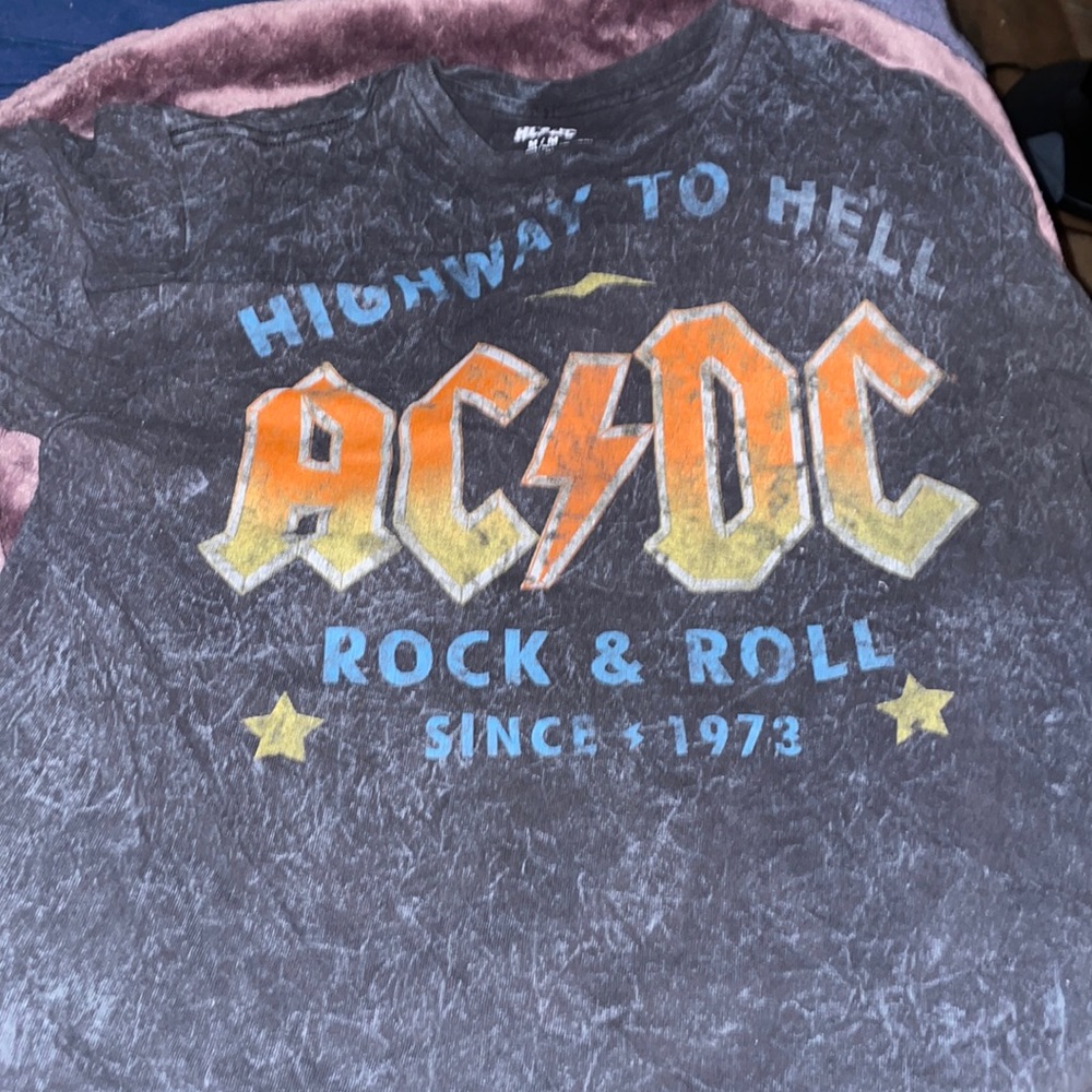 AC/DC band tee shirt